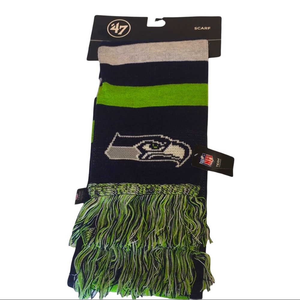 Men’s NFL Seattle Seahawks Scarf 🧣NWT - Picture 1 of 7